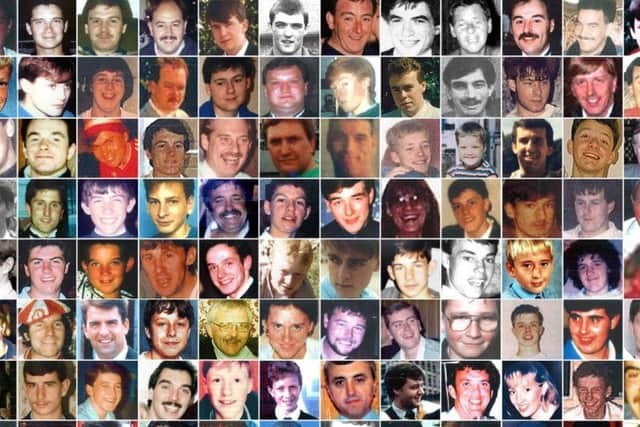 Hillsborough Disaster victims.