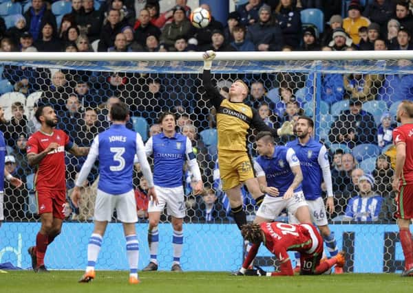 Owls goalkeeper Cameron Dawson will start tomorrow's tie with Swansea