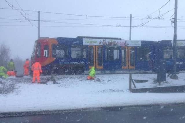 Tram in Sheffield - Credit: Rory Shield