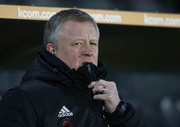 Chris Wilder manager of Sheffield Utd