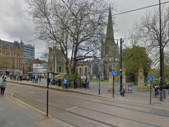 Cathedral tram stop. Picture: Google