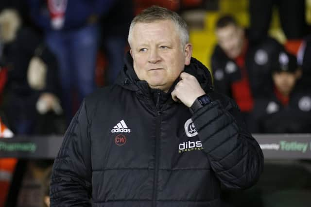 Chris Wilder's side face Nottingham Forest tomorrow: Simon Bellis/Sportimage