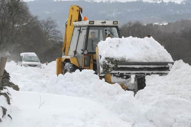 Yellow Warnings for snow have been issued