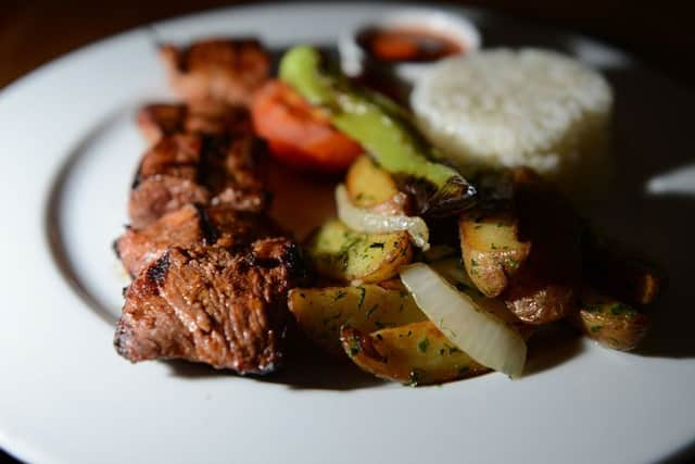 Lamb shish at Lokanta. Picture by Scott Merrylees