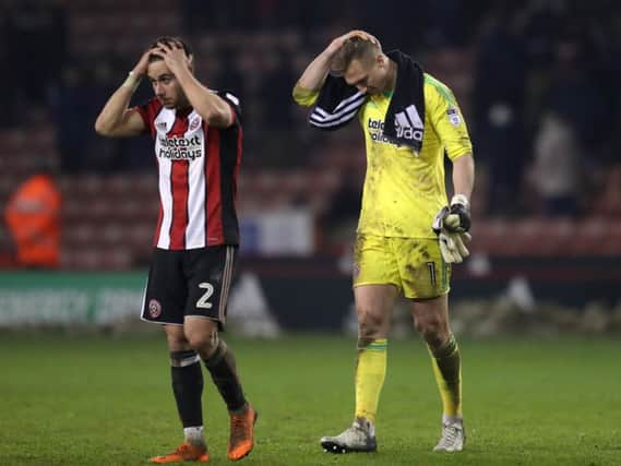 Despair for George Baldock and Simon Moore