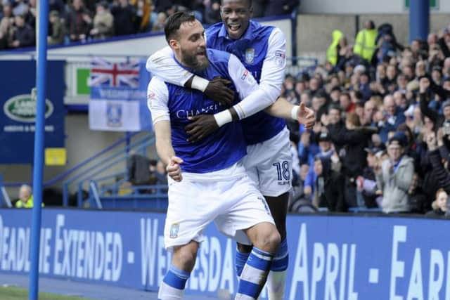 Two of the owls goalscorers against Preston - Atdhe Nuhiu and Lucas Joao