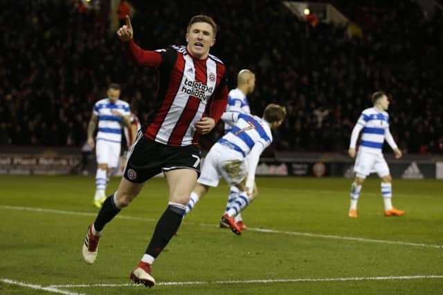 John Lundstram has paid tribute to Sheffield United's away following: Simon Bellis/Sportimage