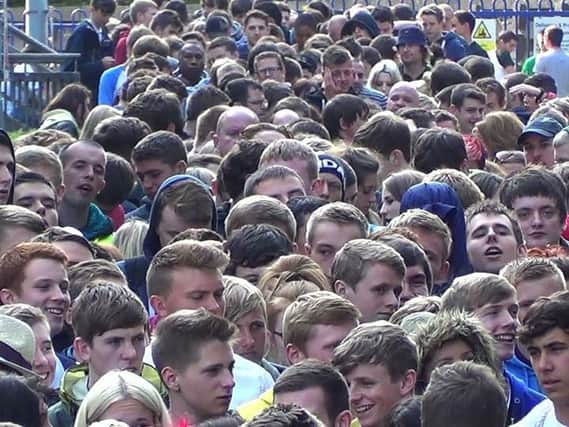 Arctic Monkeys fans queued 10 deep for tickets in 2013 at Sheffield Arena - but in person bookings are not available at any venue for their 2018 UK tour.