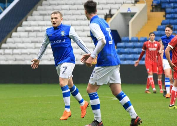 Fraser Preston grabbed a brace in the Owls' 2-1 win over Bristol City today