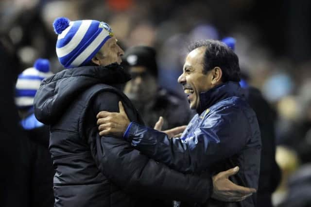 Sheffield Wednesday boss Jos Luhukay (right) is dreaming of Wembley