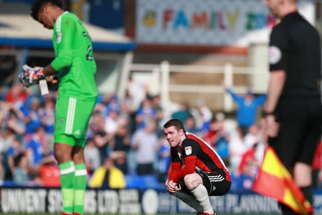 Dejection for the Blades. Simon Bellis/Sport Image