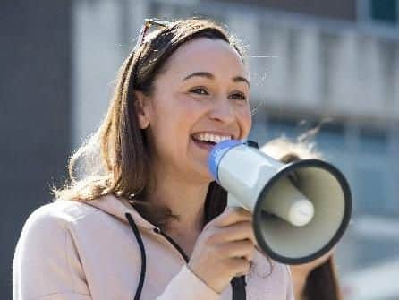 Dame Jessica Ennis-Hill came along to support the Call the Midwife fundraiser at the Jessop Wing