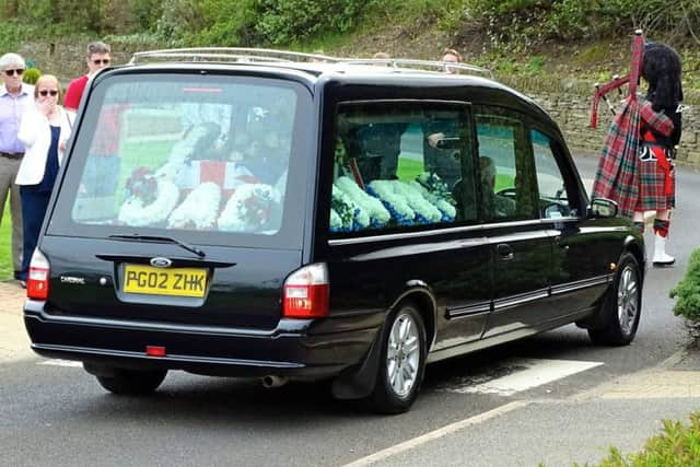 Funeral of John 'Nosh' Ronie - Credit: VolvoTuning