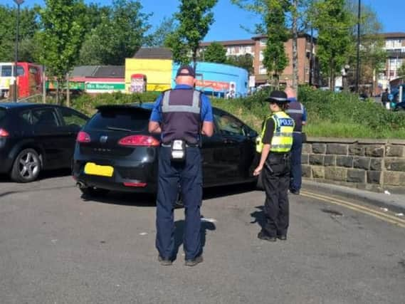 Some of the cars police dealt with. Picture: Sheffield North East NHP.