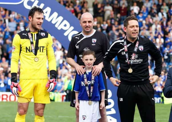 Tommy Lee pictured with Paul Cook and Leam Richardson (Pic: Tina Jenner)