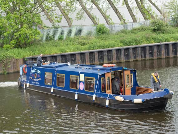 The man was rescued by a crew from one of the activity centre's boats.